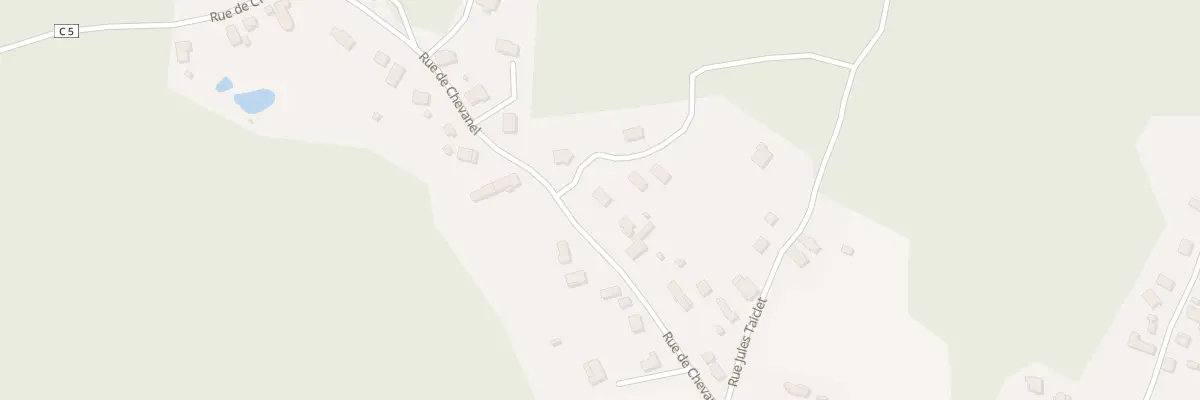 Plan du 6B Rue de Chevanel à Champagney