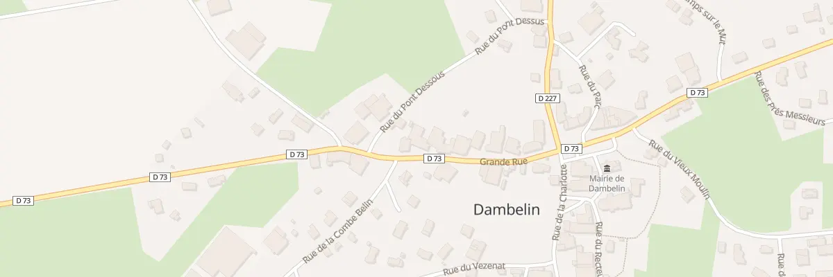 Plan du 5051 Rue de la Combe Belin à Dambelin
