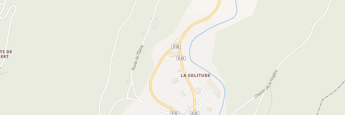 Plan du 1314 Rte de la Dranse à Bonnevaux