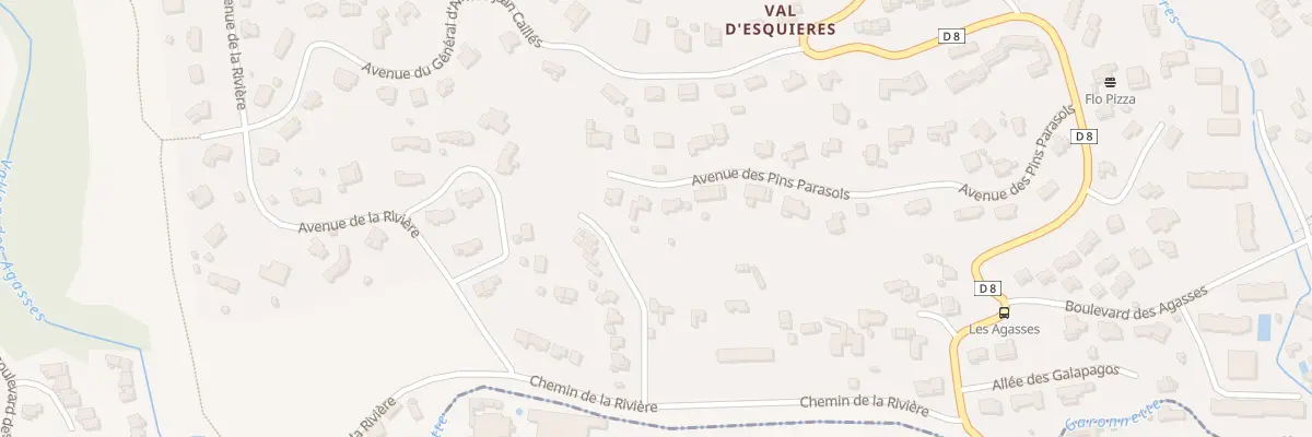 Plan du 373 Av des Pins Parasols à Roquebrune-sur-Argens