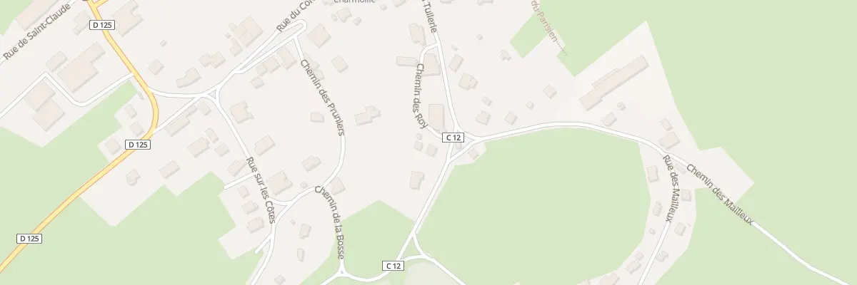 Plan du 10 Rue de la Tuilerie à Charmoille