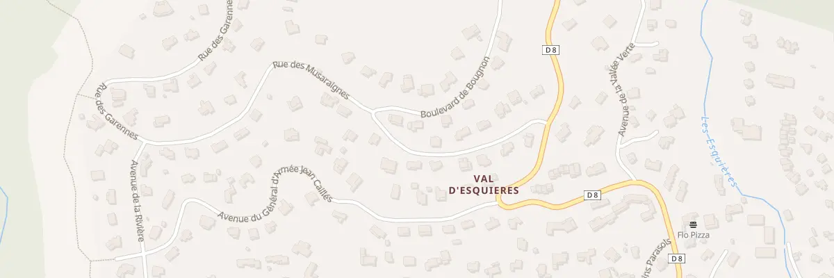 Plan du 166 Bd de Bougnon à Roquebrune-sur-Argens