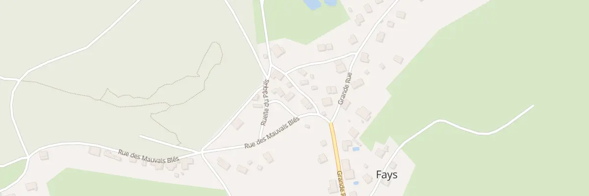 Plan du 56 Rle du Paquis à Fays