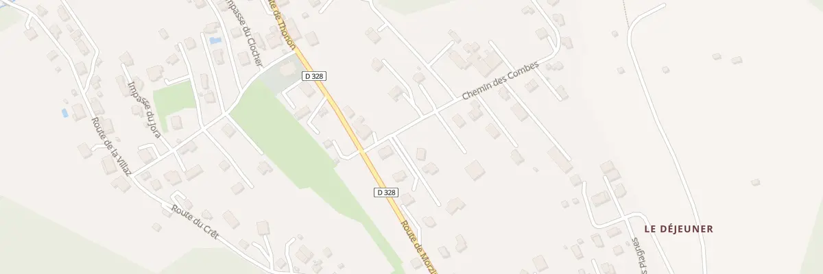 Plan du 44A Che des Combes à Essert-Romand