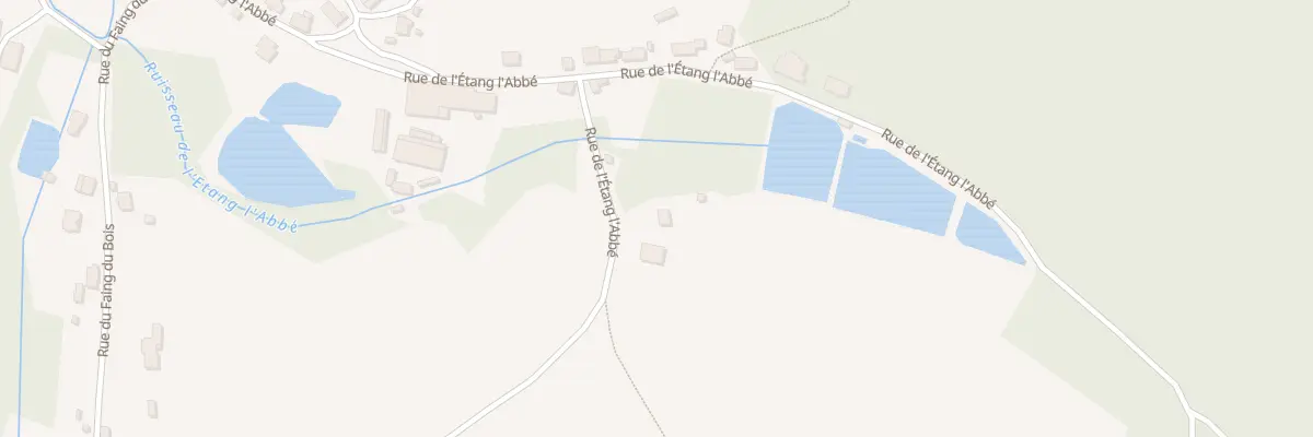 Plan du 42 L’Etang l’Abbe à Grandvillers