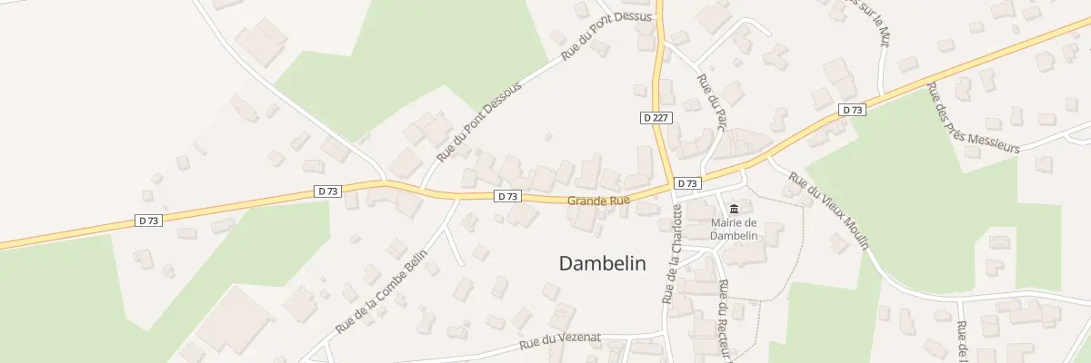 Plan du 24 Rue Grande à Dambelin
