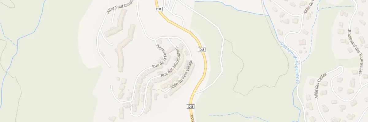 Plan du 4 All Le Petit Village à Roquebrune-sur-Argens