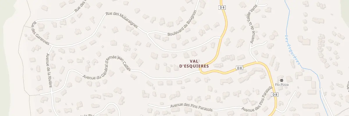 Plan du 139 Bd de Bougnon à Roquebrune-sur-Argens