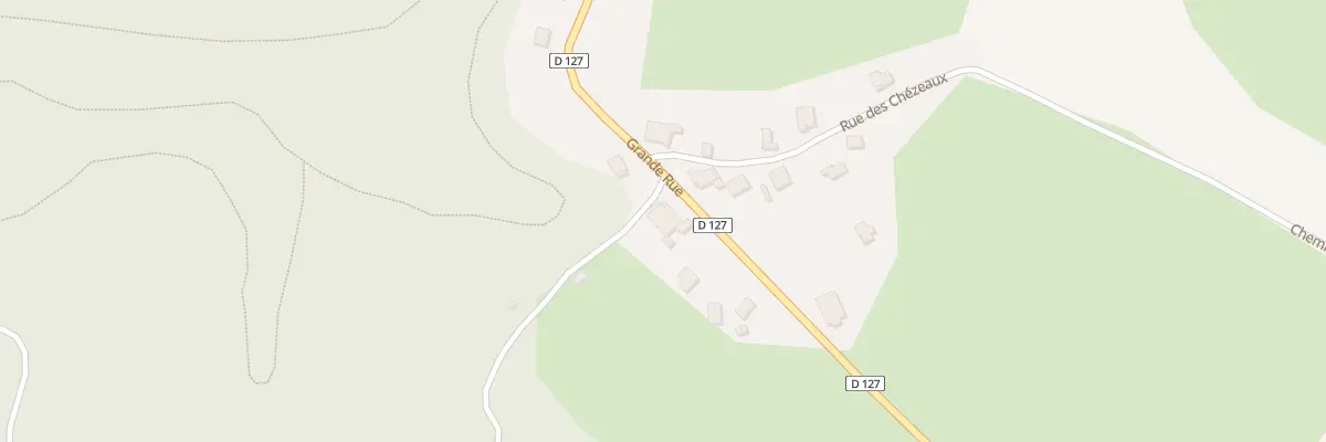 Plan du 5 Gr Grande Rue à Étobon