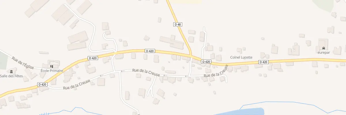 Plan du 76 Rue de la Mairie à Grandvillers