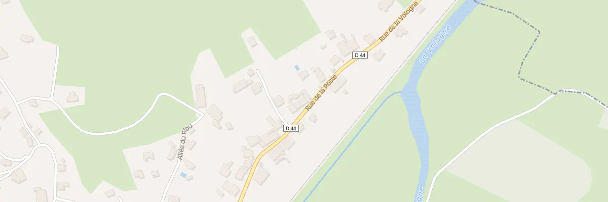 Plan du 12 Rue de la Poste à Lépanges-sur-Vologne
