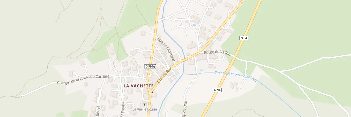 Plan du 5041 La Vachette à Val-des-Prés
