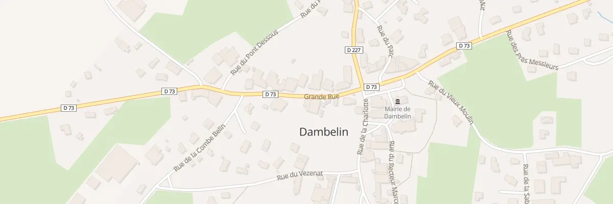 Plan du 5067 Rue Grande à Dambelin