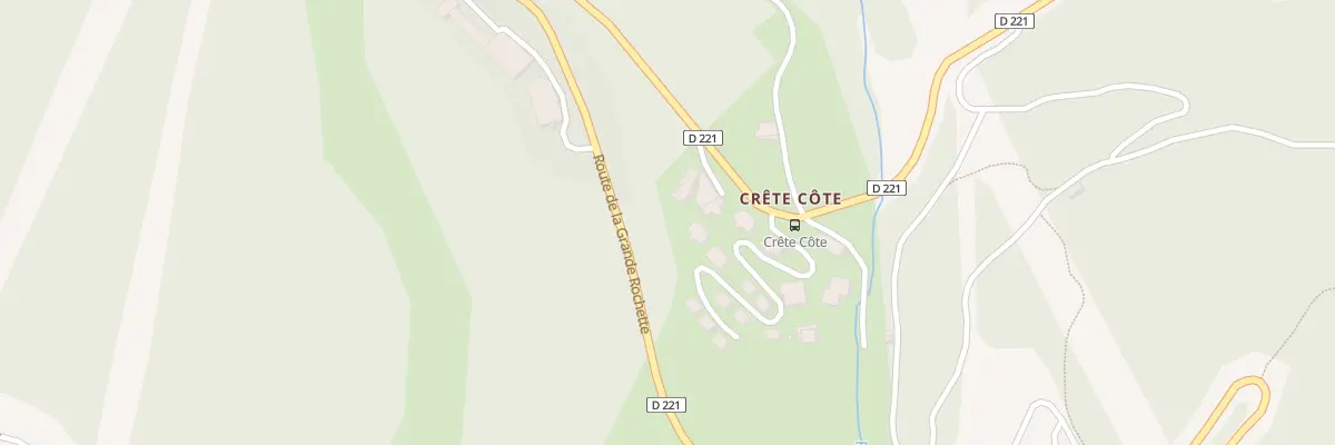 Plan du 5511 Imm Hameau de Crete Cote à La Plagne Tarentaise