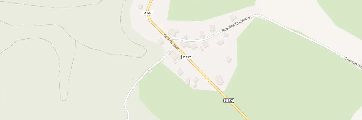 Plan du 3 Gr Grande Rue à Étobon