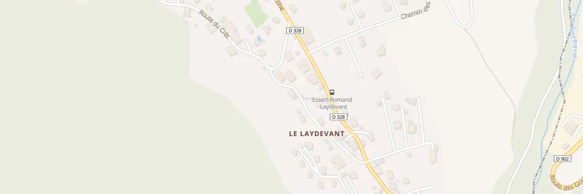 Plan du 169 Che du Laydevant à Essert-Romand