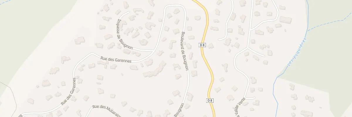 Plan du 575 Bd de Bougnon à Roquebrune-sur-Argens