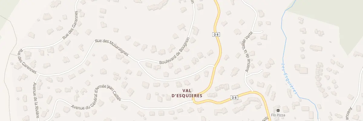 Plan du 353B Bd de Bougnon à Roquebrune-sur-Argens