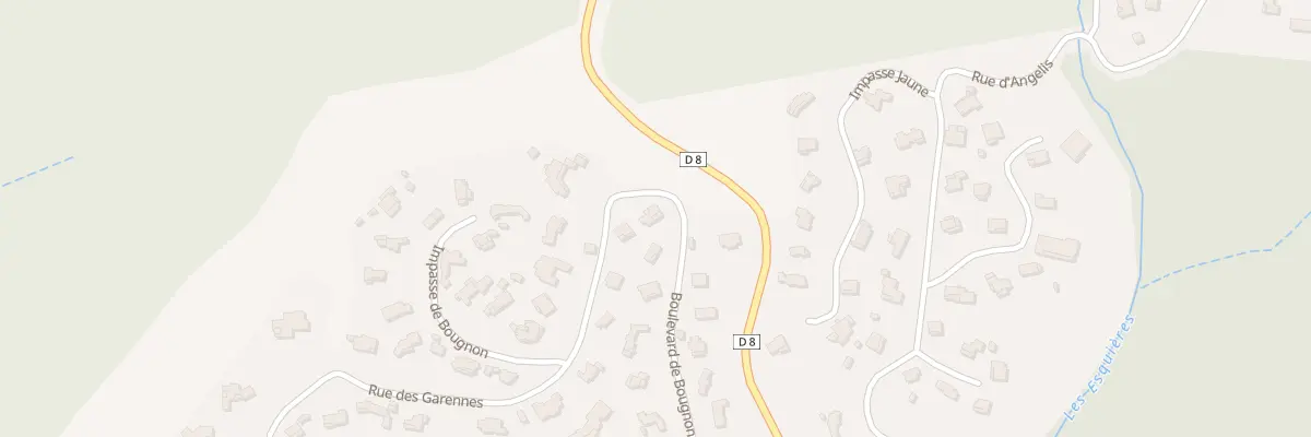 Plan du 741 Bd de Bougnon à Roquebrune-sur-Argens