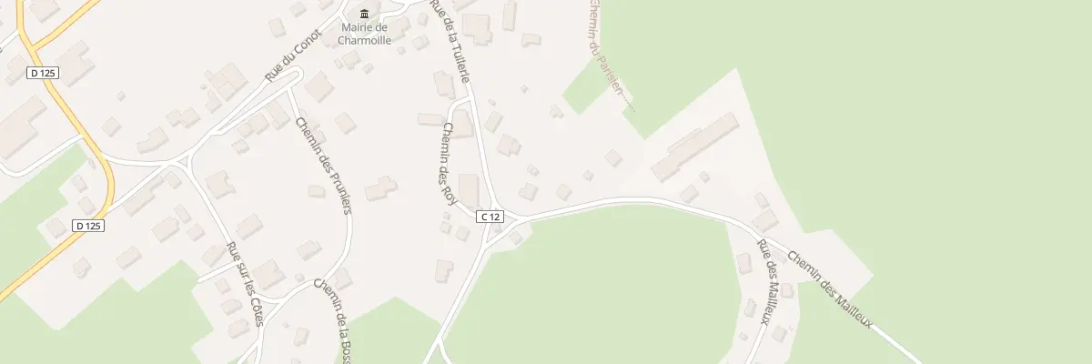 Plan du 9 Rue de la Tuilerie à Charmoille