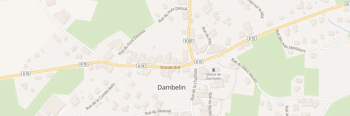 Plan du 18 Rue Grande Rue à Dambelin