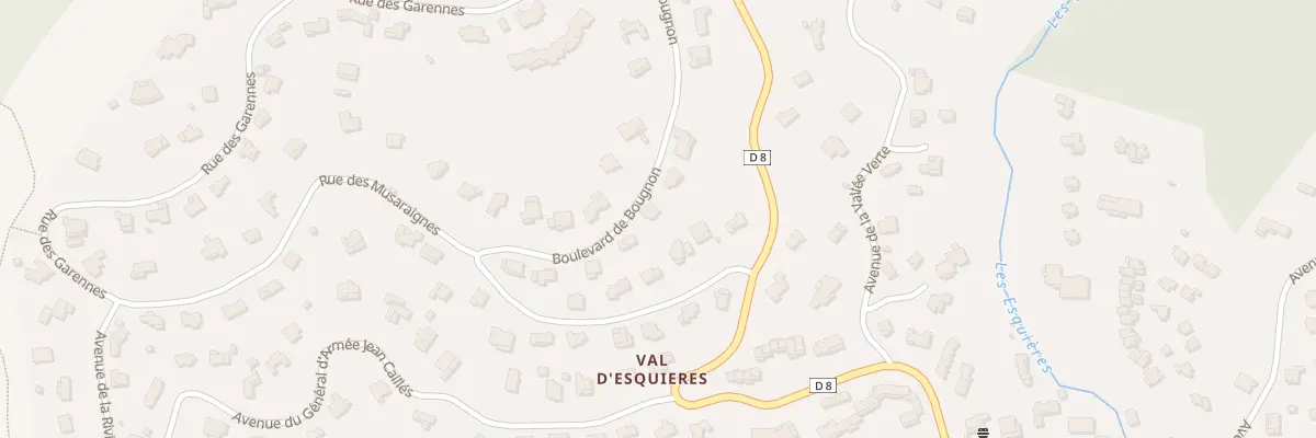 Plan du 386 Bd de Bougnon à Roquebrune-sur-Argens