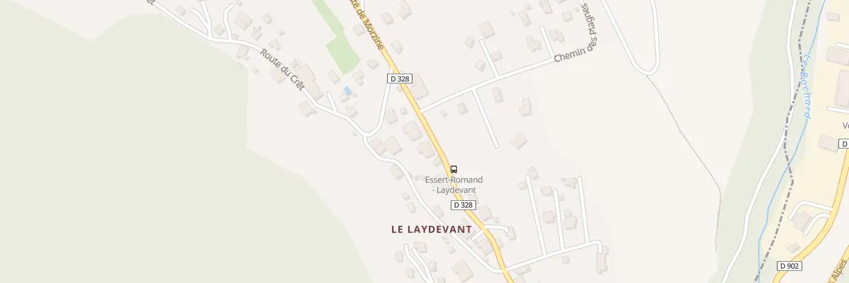 Plan du 402 Rte de Morzine à Essert-Romand