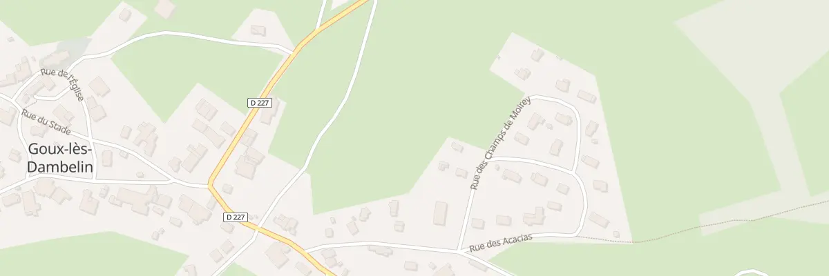 Plan du 18 Che des Champs des Moireys à Goux-lès-Dambelin