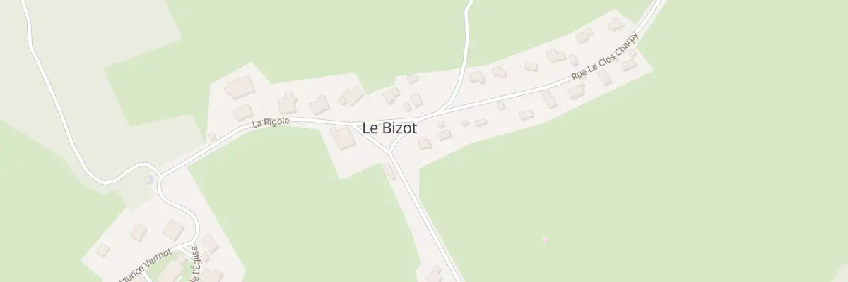 Plan du 2 Clos Charpy au Bizot