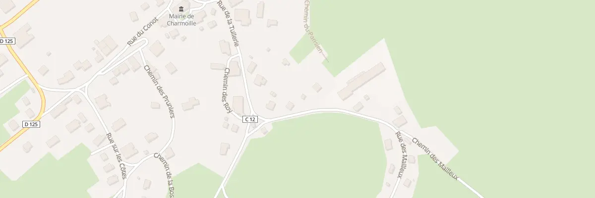 Plan du 11 Rue de la Tuilerie à Charmoille