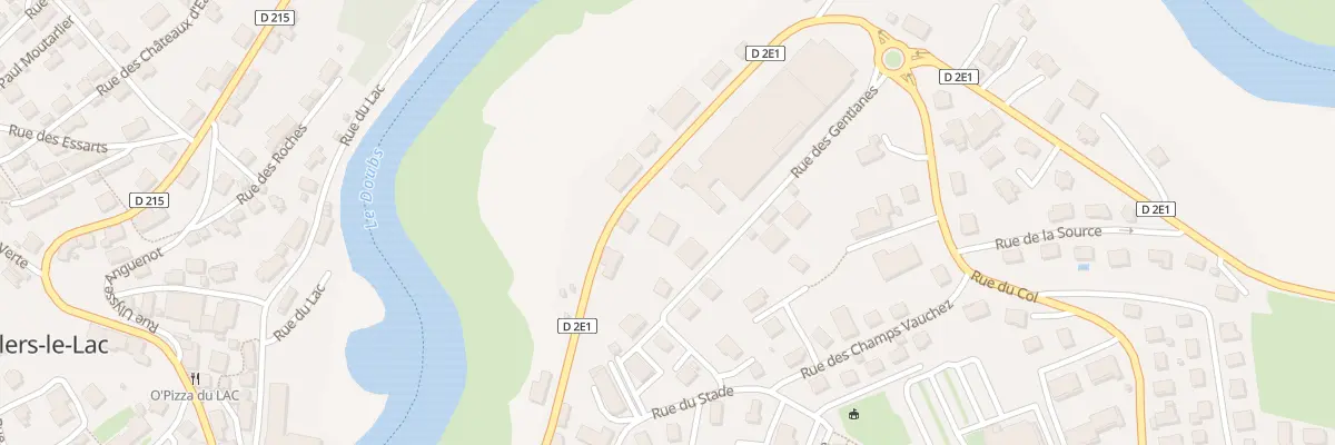Plan du 7 Rue des Gentianes à Villers-le-Lac