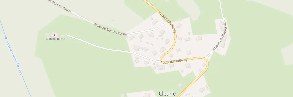 Plan du 4 Lot de Pétonfaing à Cleurie