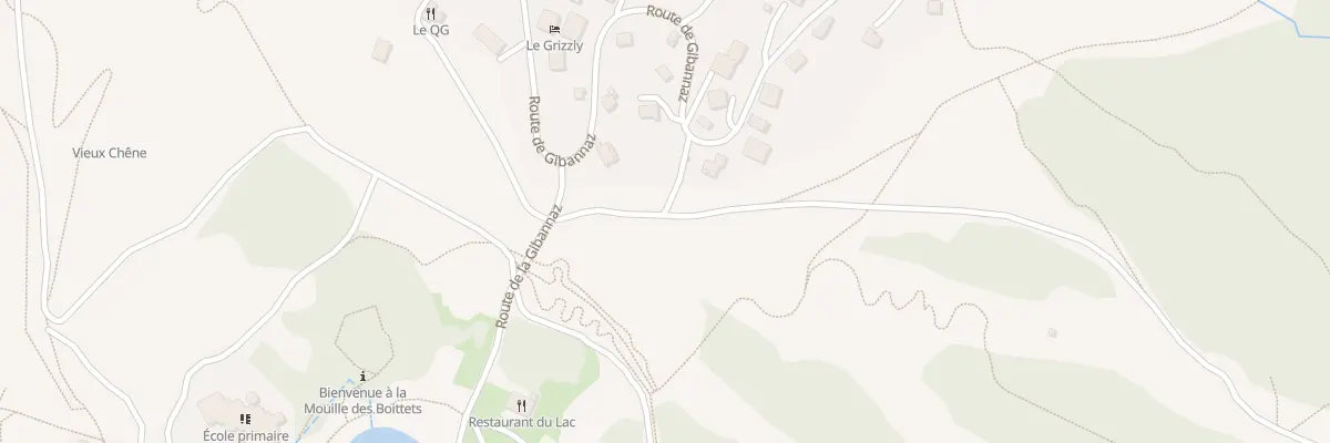Plan du 496 Rte de Gibannaz aux Gets