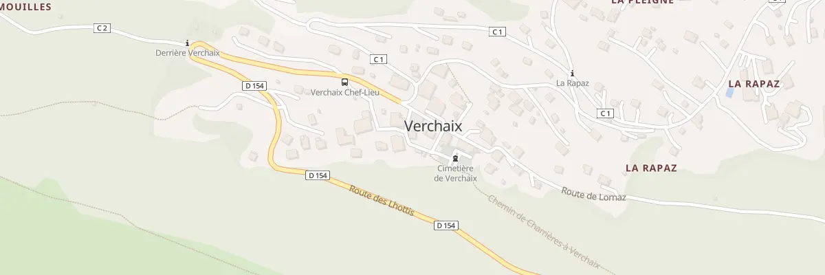 Plan du 60 Rue Régis Büchs à Verchaix