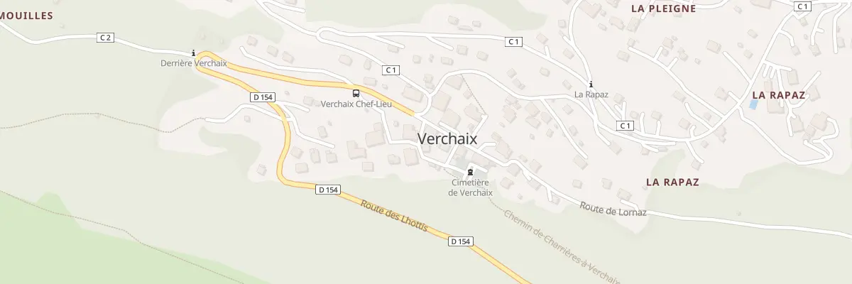 Plan du 72 Rue Régis Büchs à Verchaix