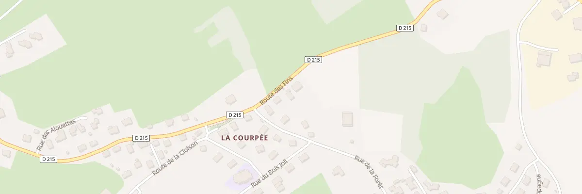 Plan du 23 Rte des Fins à Villers-le-Lac