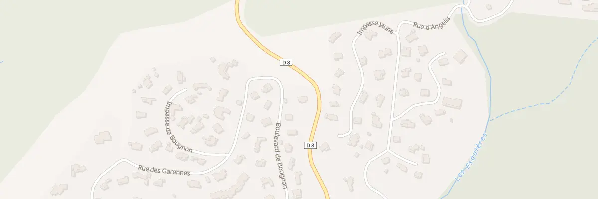 Plan du 692 Bd de Bougnon à Roquebrune-sur-Argens