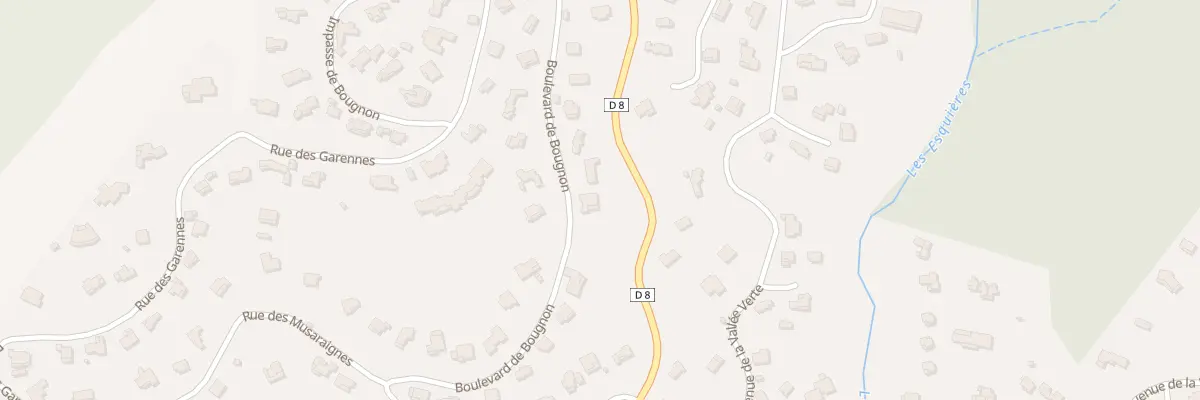 Plan du 488 Bd de Bougnon à Roquebrune-sur-Argens