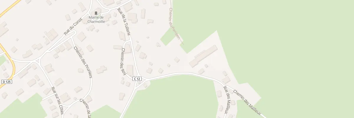 Plan du 13 Rue de la Tuilerie à Charmoille