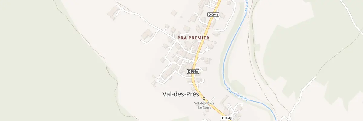 Plan du 5188C Pra Premier à Val-des-Prés