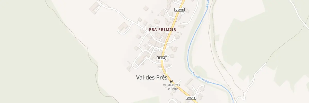Plan du 5146 Pra Premier à Val-des-Prés