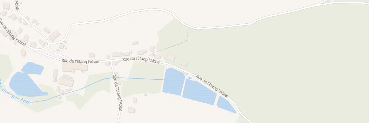 Plan du 85B L’Etang l’Abbe à Grandvillers