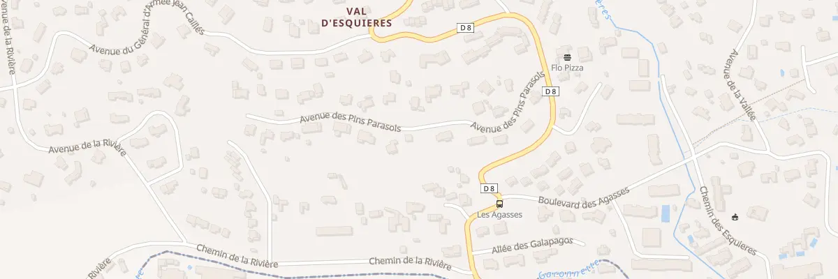 Plan du 209 Av des Pins Parasols à Roquebrune-sur-Argens