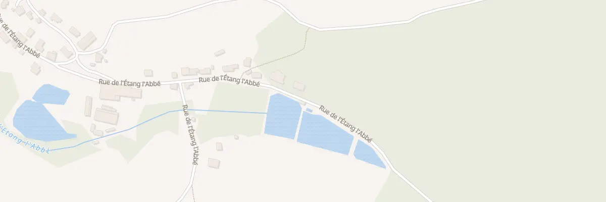 Plan du 85 L’Etang l’Abbe à Grandvillers