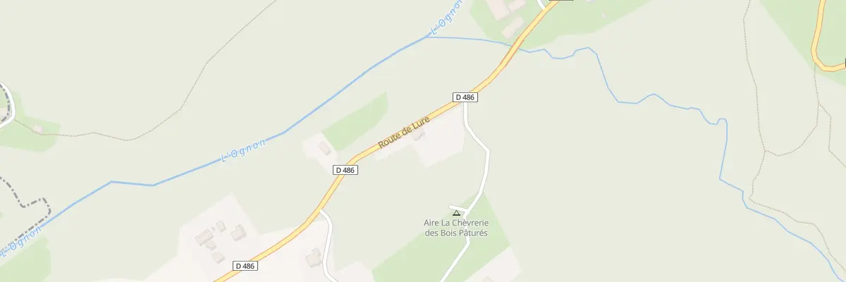 Plan du 9 Rte de Lure à Servance-Miellin