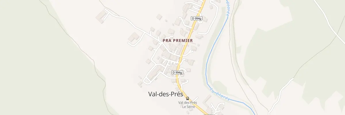 Plan du 5151 Pra Premier à Val-des-Prés