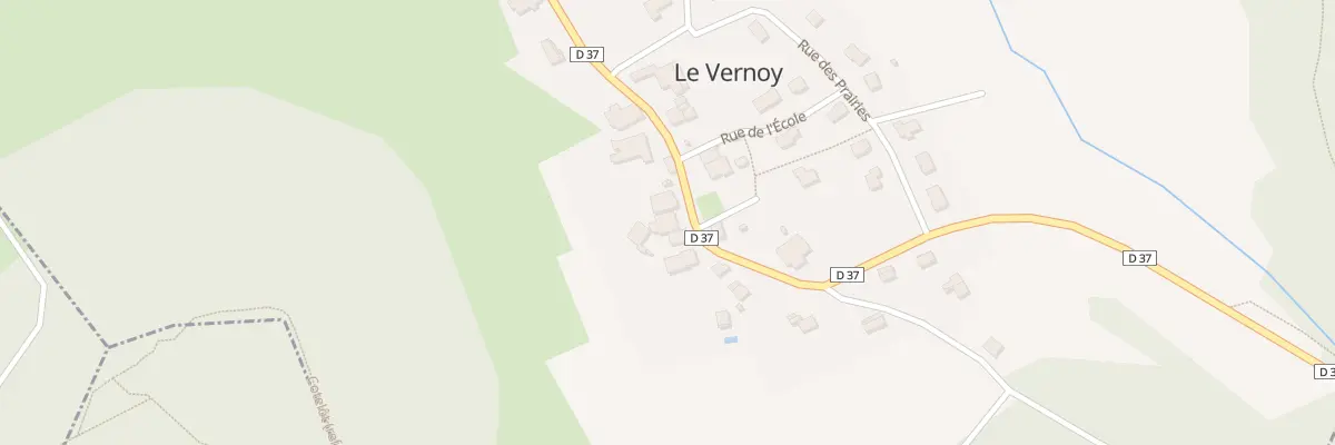 Plan du 9 Rue de la Mairie au Vernoy