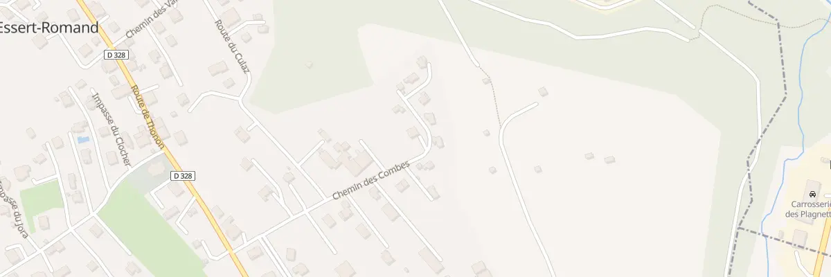 Plan du 265 Che des Combes à Essert-Romand