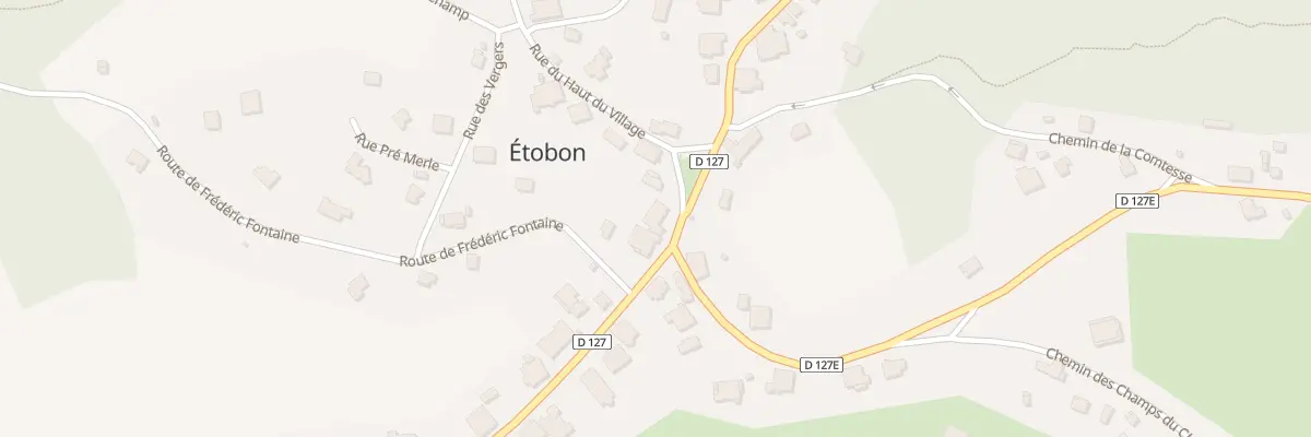 Plan du 27  à Étobon