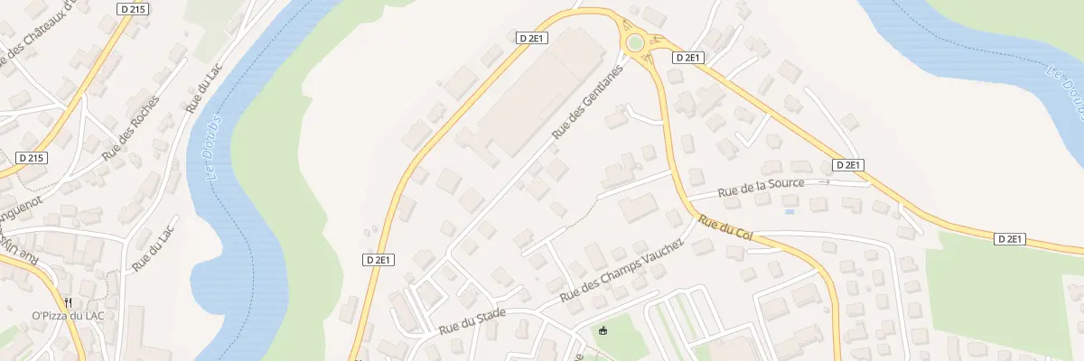 Plan du 12 Rue des Gentianes à Villers-le-Lac